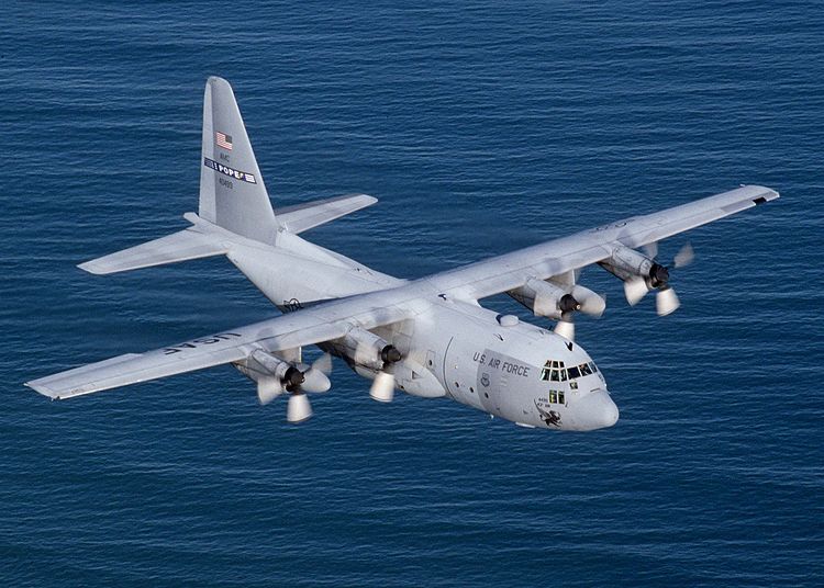 C-130 Hercules in flight