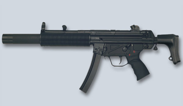 An HK MP5SD